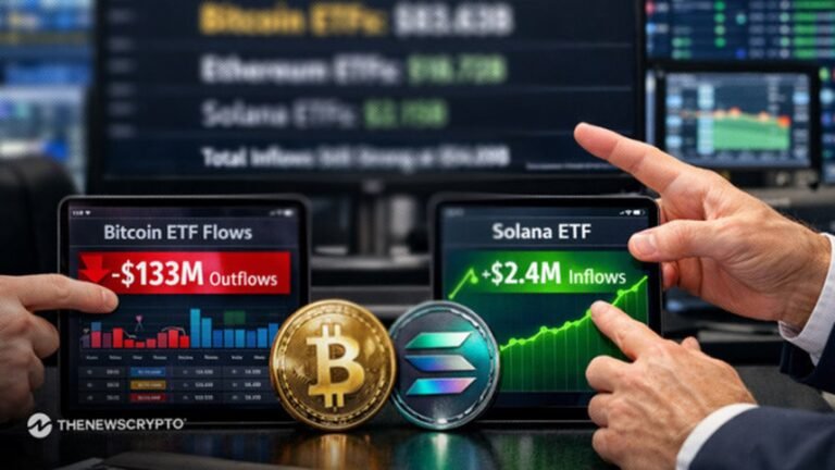 Les ETF Bitcoin et Ethereum au comptant basés aux États-Unis enregistrent des sorties de capitaux, les ETF Solana connaissent des entrées