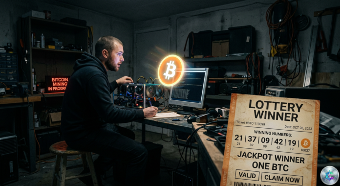 Solo Bitcoin miner wins $210K