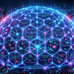 Naoris Protocol Lance Son Mainnet Post-Quantique : La Réponse à la Menace Quantique sur la Blockchain Naoris Protocol post-quantum blockchain mainnet launch, quantum-resistant cryptography visualization