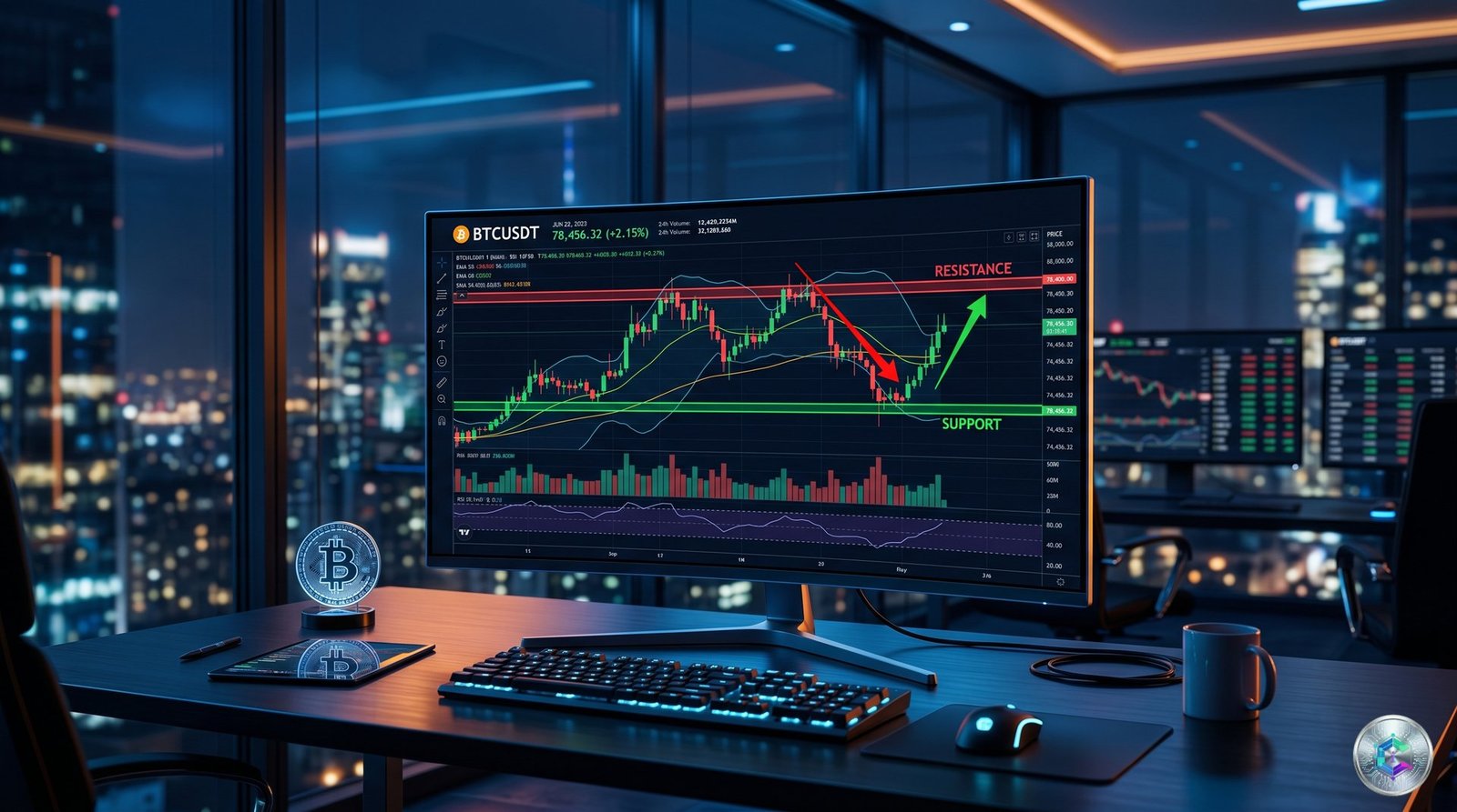 Vue d'ensemble du marché Bitcoin