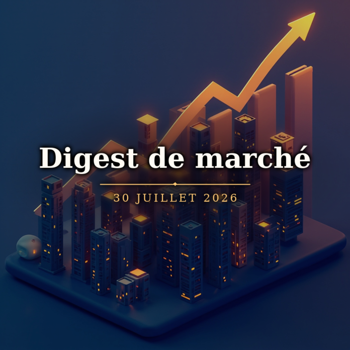 Digest de marché du 30 juillet 2026