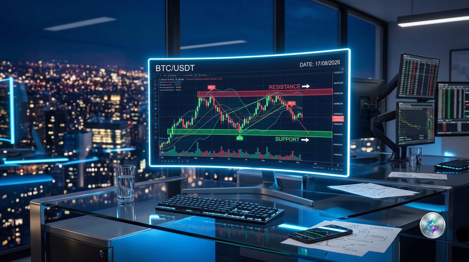 Bitcoin BTC/USDT technical analysis