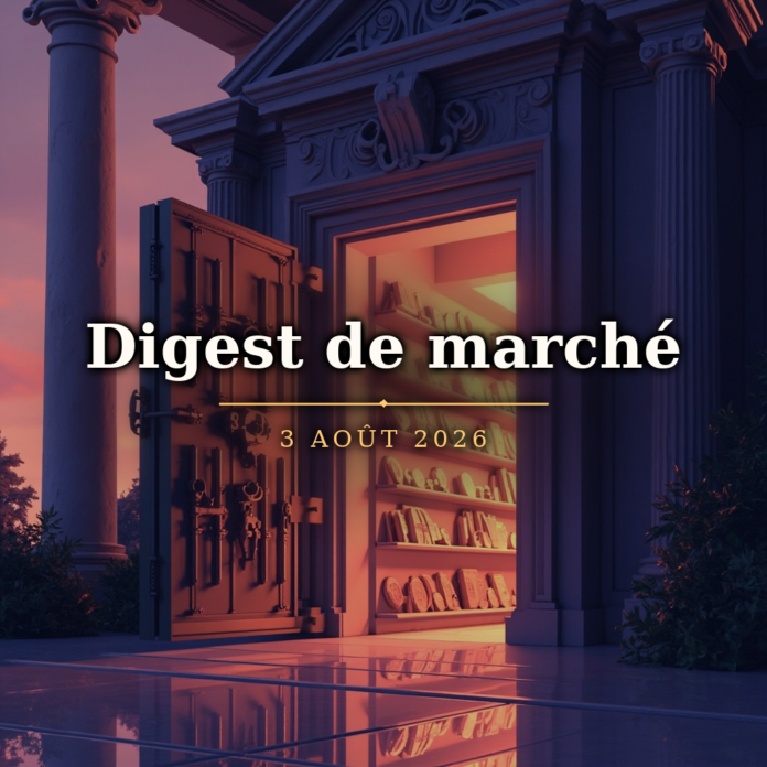 Digest de marché du 3 août 2026
