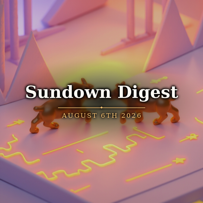 Sundown Digest August 6th 2026