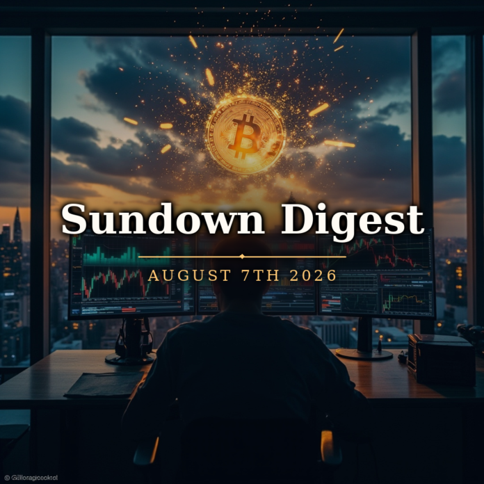 Sundown Digest August 7th 2026