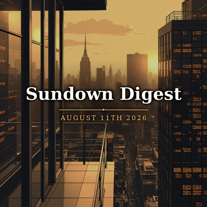 Sundown Digest August 11th 2026