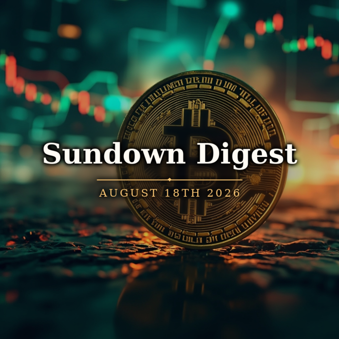 Sundown Digest August 18th 2026