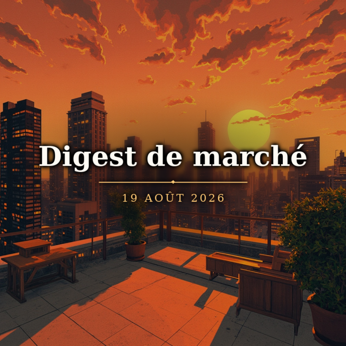 Digest de marché du 19 août 2026