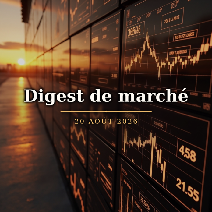 Digest de marché du 20 août 2026
