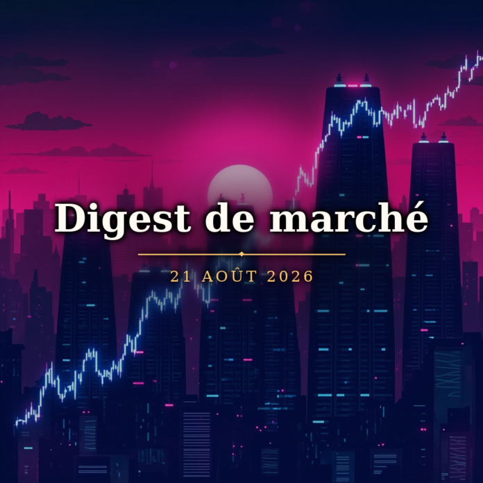 Digest de marché du 21 août 2026