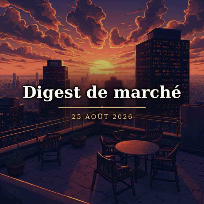 Digest de marché du 25 août 2026