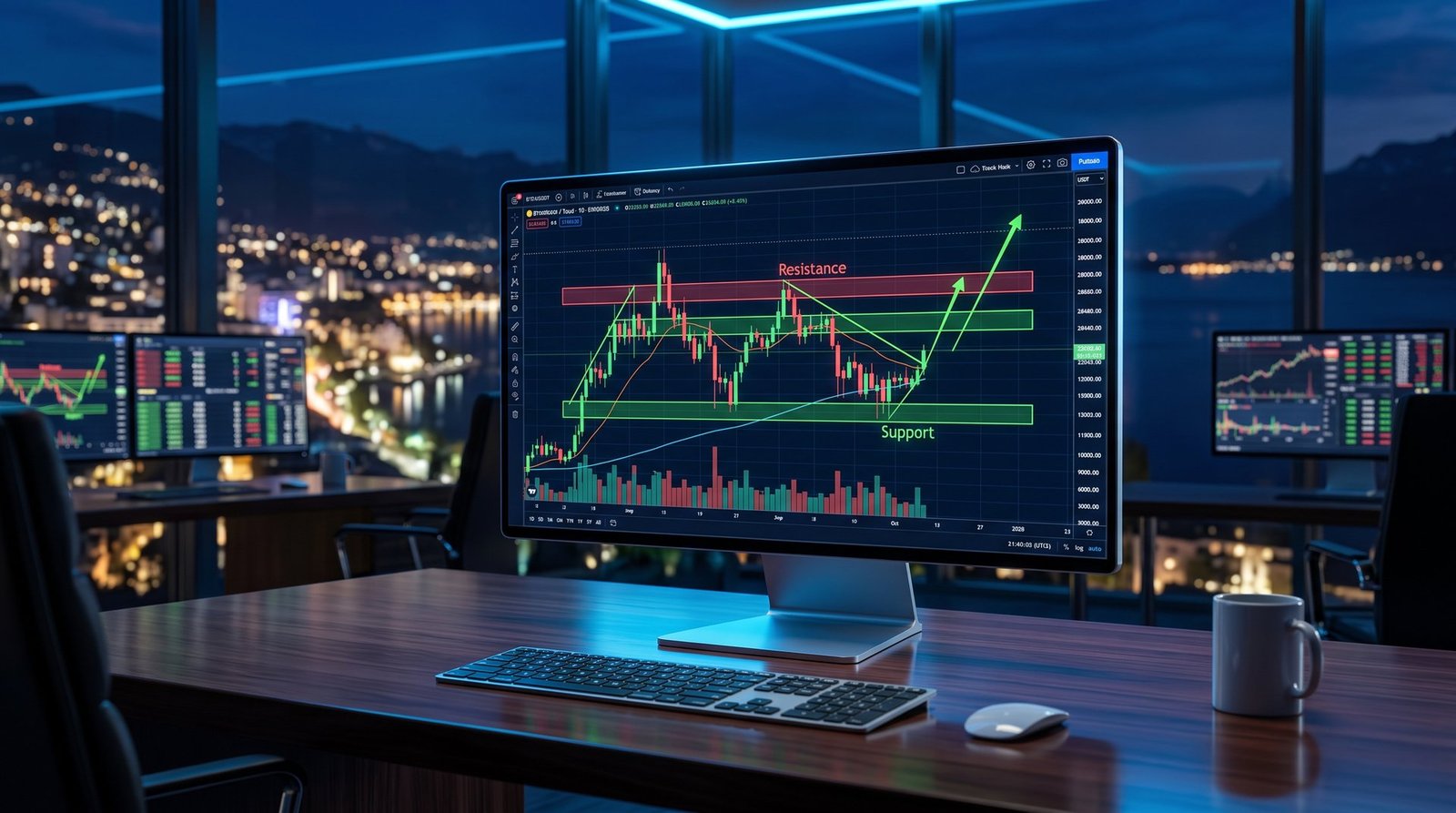 Structure de marché Bitcoin au seuil des 82 000 dollars