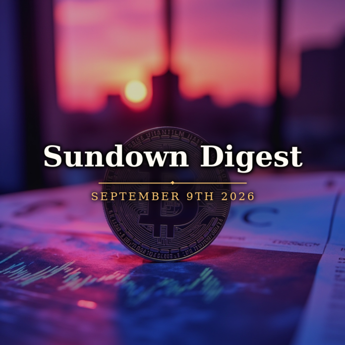 Sundown Digest September 9th 2026