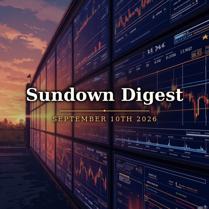Sundown Digest September 10th 2026