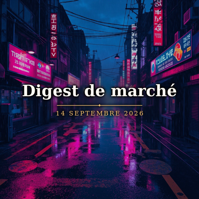 Digest de marché du 14 septembre 2026