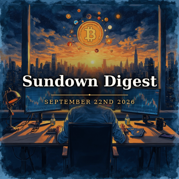 Sundown Digest September 22nd 2026