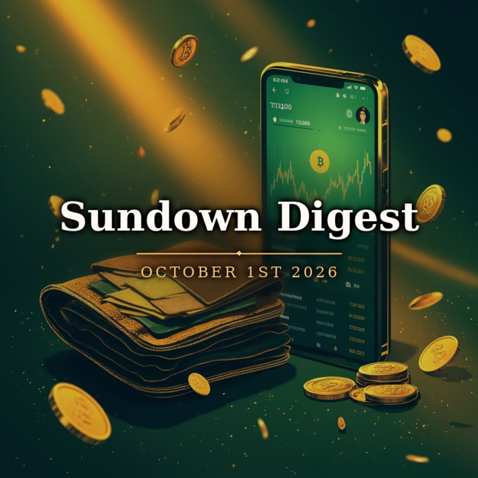 Sundown Digest October 1st 2026