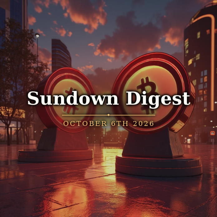 Sundown Digest October 6th 2026